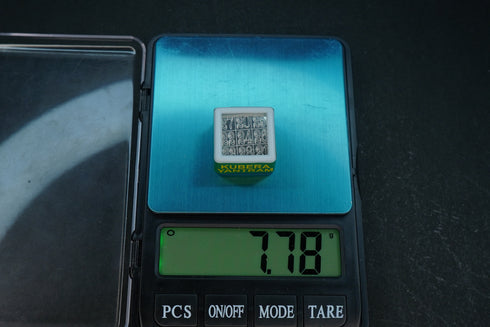 Pure Silver Kubera Yantram 7.45G By Mahita Collections